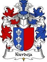 Kierdeja coat of arms family crest download
