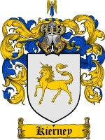 Kierney coat of arms family crest download