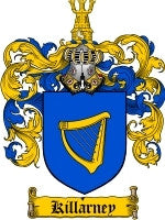 Killarney coat of arms family crest download