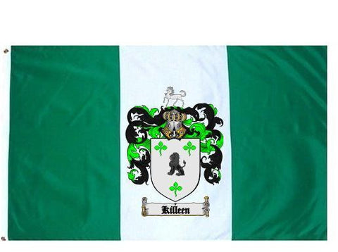 Killeen family crest coat of arms flag