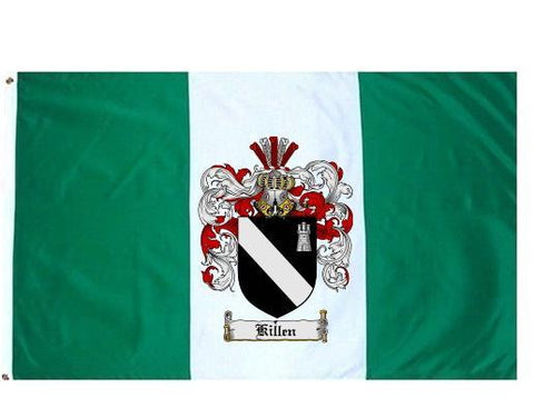 Killen family crest coat of arms flag