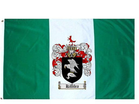 Killilea family crest coat of arms flag