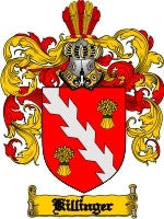 Killinger coat of arms family crest download