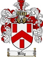 Kily coat of arms family crest download