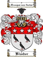 Kimber coat of arms family crest download