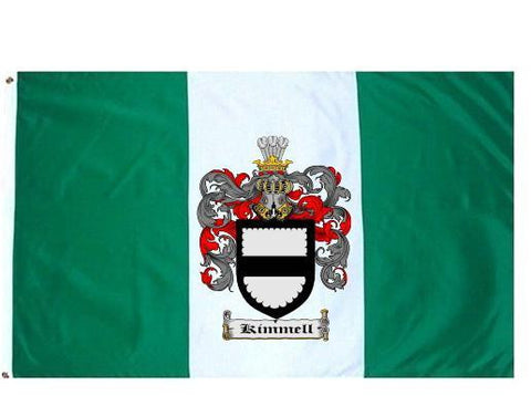 Kimmell family crest coat of arms flag