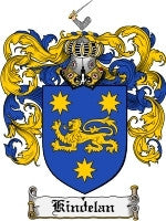 Kindelan coat of arms family crest download