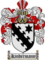 Kindermann coat of arms family crest download