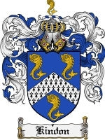 Kindon coat of arms family crest download