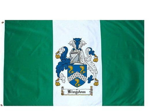 Kingdom family crest coat of arms flag