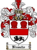 Kinsello coat of arms family crest download
