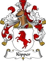 Kipper coat of arms family crest download
