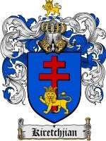 Kiretchjian coat of arms family crest download