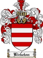 Kirketon coat of arms family crest download
