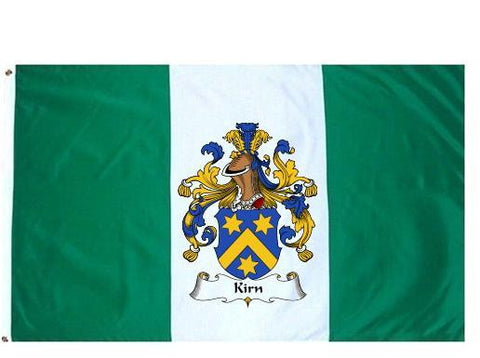 Kirn family crest coat of arms flag