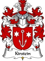 Kirstein coat of arms family crest download