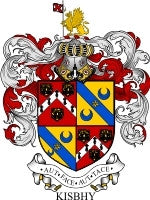 Kisbhy coat of arms family crest download