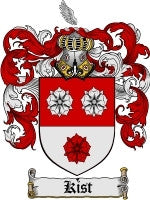 Kist coat of arms family crest download