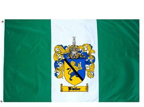 Kistler family crest coat of arms flag