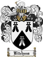 Kitchens coat of arms family crest download