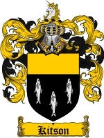 Kitson coat of arms family crest download