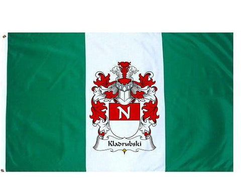 Kladrubski family crest coat of arms flag