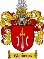 Klamerus coat of arms family crest download