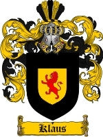 Klaus coat of arms family crest download