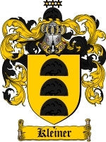 Kleiner coat of arms family crest download