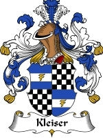 Kleiser coat of arms family crest download