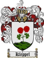 Kleppel coat of arms family crest download