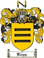 Klopp coat of arms family crest download