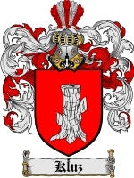 Kluz coat of arms family crest download