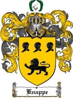Knappe coat of arms family crest download