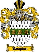 Knapton coat of arms family crest download