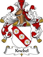 Knebel coat of arms family crest download