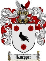 Knepper coat of arms family crest download