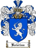 Knieriem coat of arms family crest download