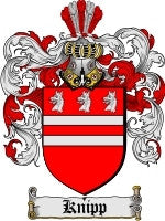 Knipp coat of arms family crest download