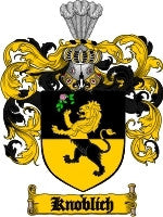 Knoblich coat of arms family crest download