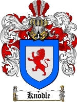 Knodle coat of arms family crest download