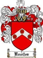 Knolles coat of arms family crest download