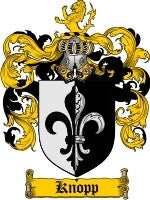 Knopp coat of arms family crest download