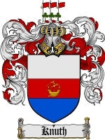 Knuth coat of arms family crest download