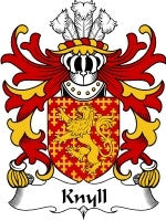 Knyll coat of arms family crest download