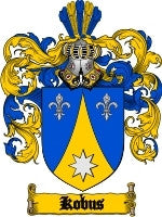 Kobus coat of arms family crest download