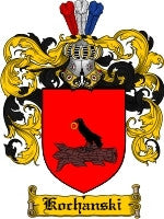 Kochanski coat of arms family crest download