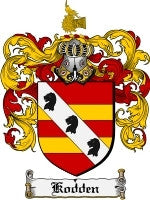 Kodden coat of arms family crest download