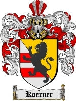 Koerner coat of arms family crest download