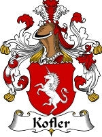 Kofler coat of arms family crest download